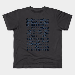 Abstraction with hexagons Kids T-Shirt